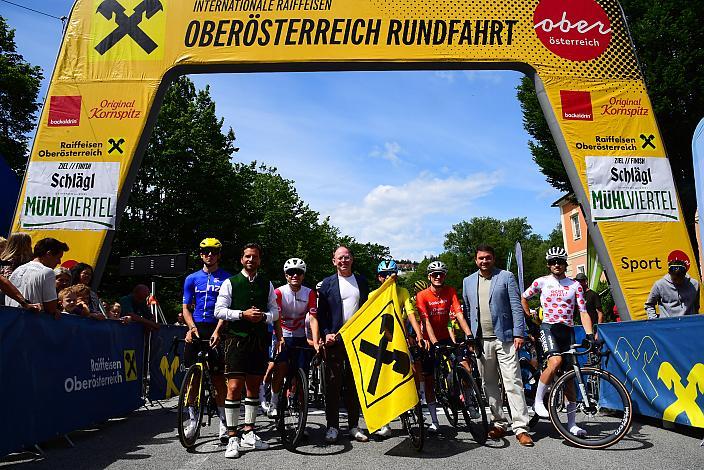 Start in Aigen -Schlägl  4. Etappe Aigen - Schlägl - Aigen - Schlägl, Oberösterreich Rundfahrt
