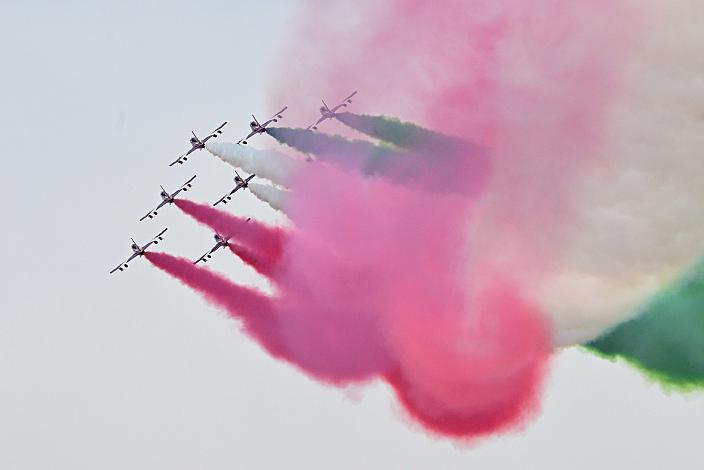 Frecci  Tricolori, Kunstflugstaffel  108. Giro d Italia, Stage 14, Treviso - Gorizia (195km)
