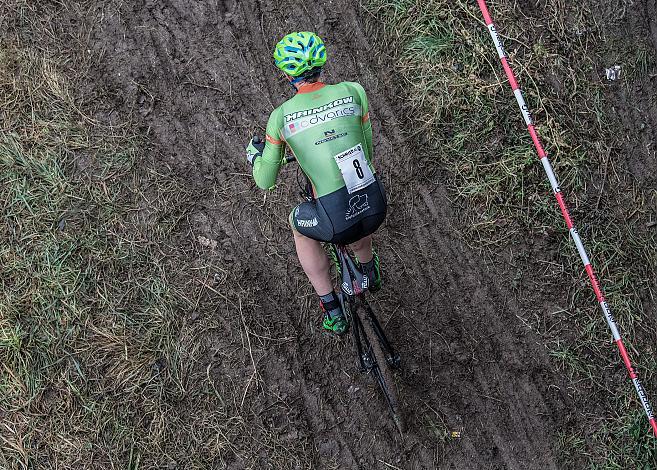 07.01.2018, St. Pölten, AUT, Rad Querfeldein Staatsmeisterschaft Elite Herren, 2018, St. Pölten, Niederösterreich, im Bild Andreas Hofer (AUT, Hrinkow Advarics Cycleang Team) //  during cycling cross championship, St. Pölten, Nieder&#x