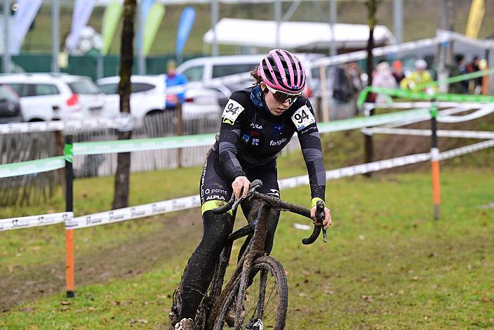 Johanna Piringer (AUT, RV Dj´s Bike Shop Simplon Hard)  Junioren, Juniorinnen, 4.Radquerfeldein GP um das Sportzentrum Gunskirchen, Rad Cyclo Cross,