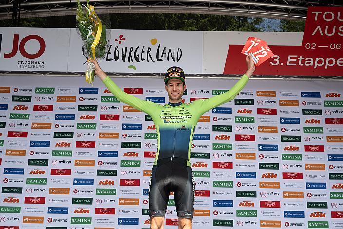 Glocknerkönig Jonas Rapp (GER, Hrinkow Advarics), 72. Tour of Austria, 3. Etappe Silian - St. Johann im Alpendorf