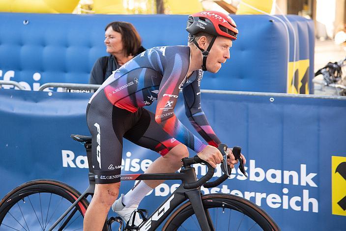 Hermann Pernsteiner (AUT, Team Felt - Felbermayr) Prolog Linz, 14. Int. Raiffeisen OÖ-Radrundfahrt UCI Kat. 2.2