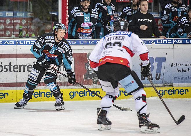 Corey Locke (EHC Liwest Black Wings Linz) EHC Liwest Black Wings Linz vs HC Orli Znojmo