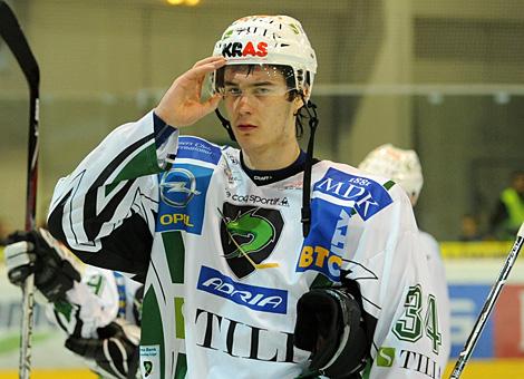 #34 Ziga Pavlin, Verteidiger, HDD Tilia Olimpija Ljubljana