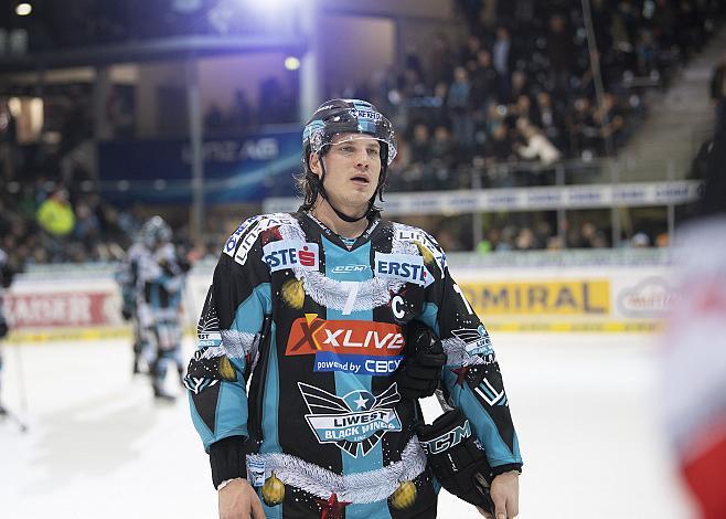 Brian Lebler (EHC Liwest Black Wings Linz) EHC Liwest Black Wings Linz vs Moser Medical Graz 99ers