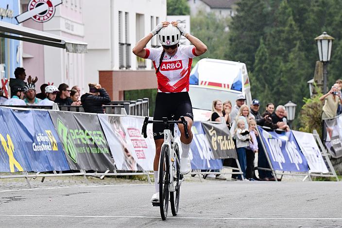 Führende und Gesamtsiegerin der RCLA Damen Elite, U23, Tabea Huys (AUT, Tirol Woman Cycling), Road Cycling League Austria, Königswiesen