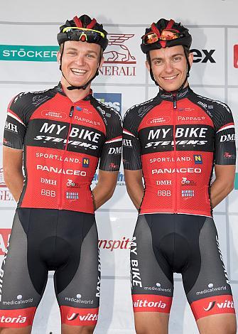 Thomas Umhaller (AUT, My Bike Stevens), Andreas Umhaller (AUT, My Bike Stevens) 4. Etappe Traun - Ternberg