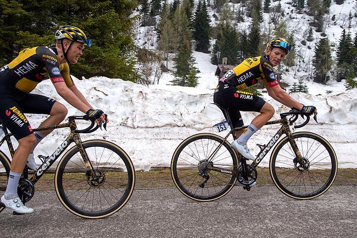 Tobias Voss (NOR, Team Jumbo-Visma), Eduardo Affini (ITA, Team Jumbo-Visma), Stage 14 Cittadella - Monte Zoncolan (205km), 104. Giro d Italia, UCI Worl Tour
