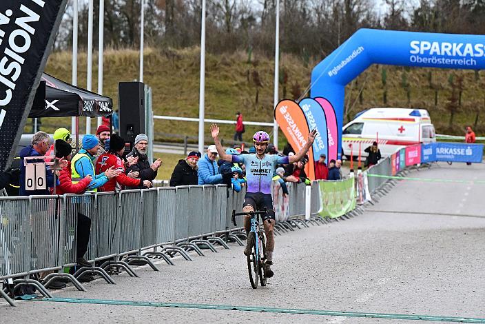 Sieger Lander Loockx (BEL, Unibet Tietema Rockets), 4.Radquerfeldein GP um das Sportzentrum Gunskirchen, Rad Cyclo Cross, 