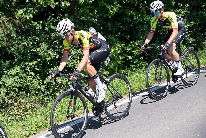 Riccardo Zoidl (AUT, Team Vorarlberg), Daniel Gahnal (AUT, Team Vorarlberg), St.Florian, Asten - Resort Hinterstoder, Höss, Int. Raiffeisen Oberösterreich Rundfahrt UCI Kat. 2.2