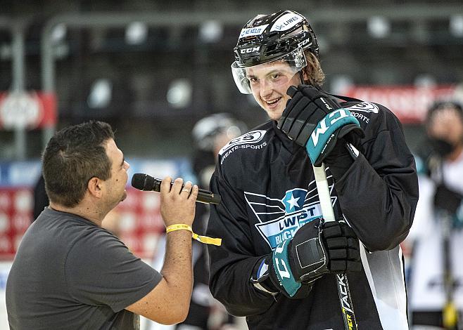 Raphael Wolf (EHC Liwest Black Wings Linz) Portraits 19/20, EHC Liwest Black Wings Linz
