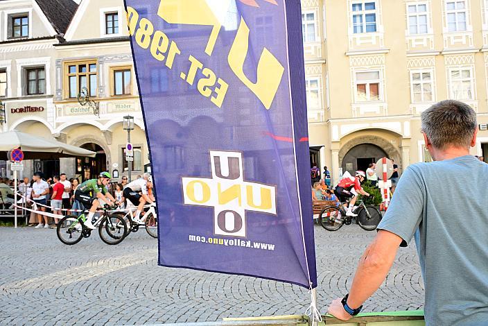 Team Hrinkow Advarics in der Führung beim 28. Int. ASVÖ - HRINKOW City Kriterium Steyr, Herren Elite, ÖRV, Radsport, Mountainbike, ELITE Rennrad