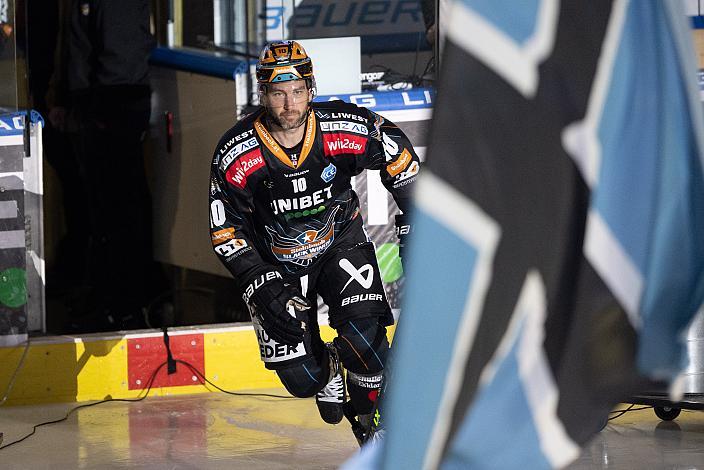 Marc-Andre Dorion (Steinbach Black Wings Linz) Steinbach Black Wings Linz vs Pioneers Vorarlberg, 13. Runde ICE Hockey League, Steinbach Black Wings Linz, Linz AG Eisarena 