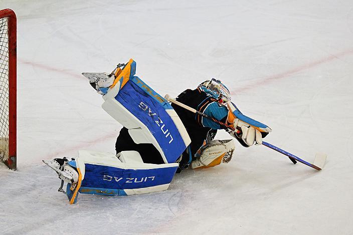 Tormann Rasmus Tirronen (Steinbach Black Wings Linz) Win2Day ICE Hockey League,  5. Viertelfinale, Steinbach Black Wings Linz vs Moser Medical Graz 99ers,  Linz AG Eisarena 