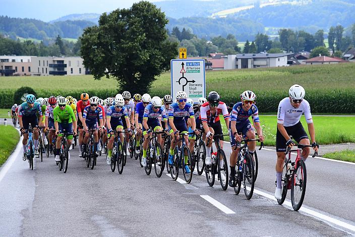Das Peloton 50. OÖ Junioren Rundfahrt, 3. Etappe Bad Wimsbach Strass im Attergau