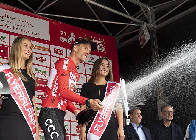 Jonas Koch (GER, CCC Team) GesamtfÃ¼hrender Ã–sterreich Rundfahrt, 3. Etappe, Kirchschlag in der Buckligen Welt - Frohnleitn, 71. Ã–sterreich Rundfahrt, Tour of Austria (UCI 2.1)