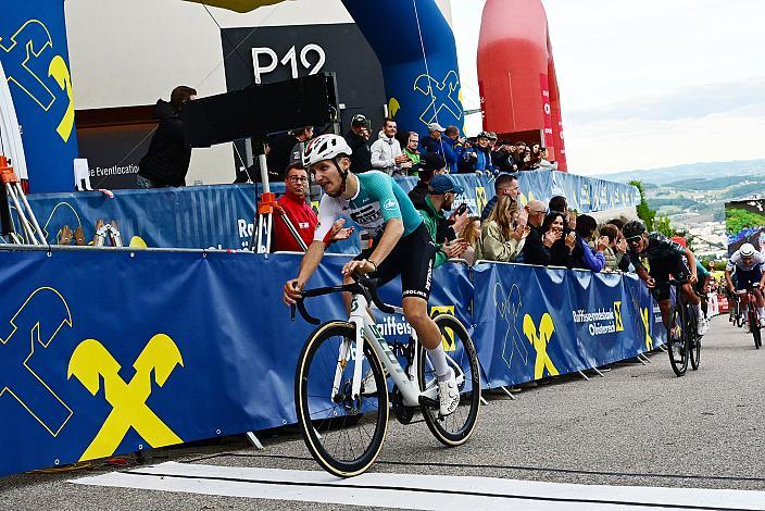 Sieger 1. Etappe Lorenzo Galimberti (ITA, Petrolike) 1. Etappe Linz - Pöstlingberg, 15. Int. Raiffeisen OÖ-Radrundfahrt UCI Kat. 2.2