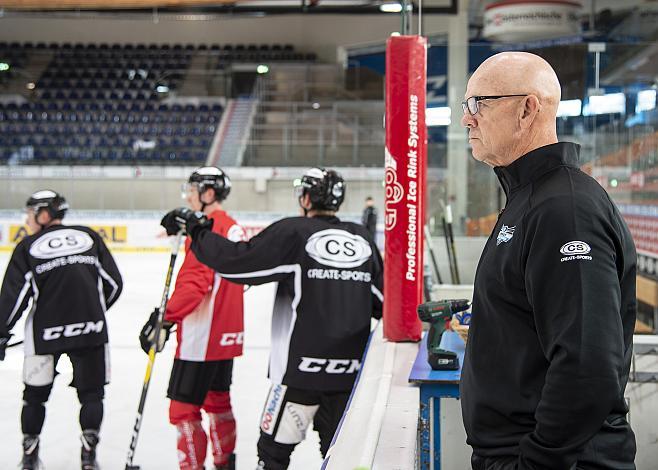Head-Coach Tom Rowe (EHC Liwest Black Wings Linz) EHC Liwest Black Wings Linz 