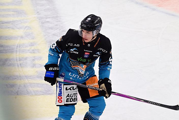 Paul Eder (Steinbach Black Wings), 23. Runde ICE, Steinbach Black Wings Linz vs HCB Suedtirol Alperia, Linz AG Eisarena