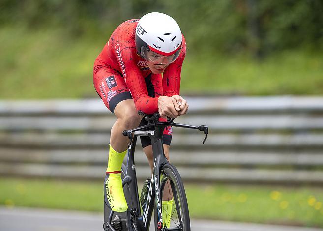 David Polzer (AUT, RC Arbö Feld am See) MYGYM Race am Salzburg Ring - EZF Elite Fahrer/Innen - Austrian Time Trial Series