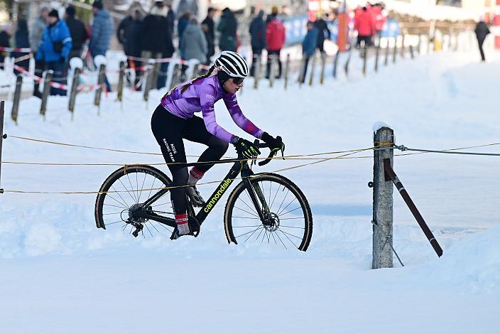 Rosalie Denk (AUT, RCGG Racing Team),  Rad Cyclo Cross, ÖSTM/ÖM Querfeldein, Ciclo Cross, Cycling Austria, Bludenz, VBG