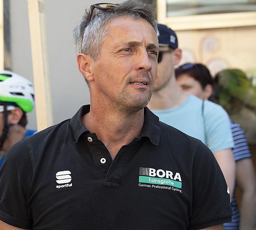 Sportlicher Leiter und Trainer Helmut Dollinger (AUT, Bora - Hansgrohe) Herren Elite Rad Strassen Staatsmeisterschaft, Mondsee