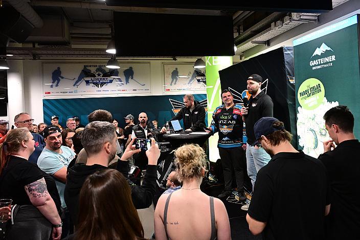 Tormann Rasmus Tirronen (Steinbach Black Wings Linz) Steinbach Black Wings Linz , VIP Bereich, Linz AG Eisarena 