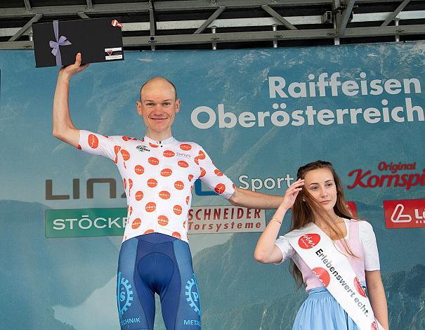 Immanuel Stark (GER, P&S Metalltechnik) im Bergtrikot, 2. Etappe Eferding - Oberneukirchen, Int. Raiffeisen Oberösterreich Rundfahrt UCI Kat. 2.2