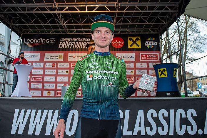Sieger Jaka Primozic (SLO, Hrinkow Advarics)  63. Saison Eroeffnung Leonding Herren, Road Cyling League Austria