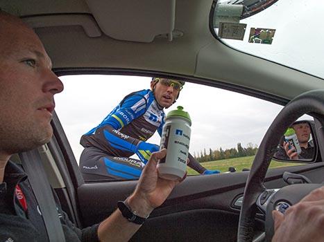 Cesare Benedetti, ITA, und Christian Poemer, Team NetApp Endura, Paris - Tours
