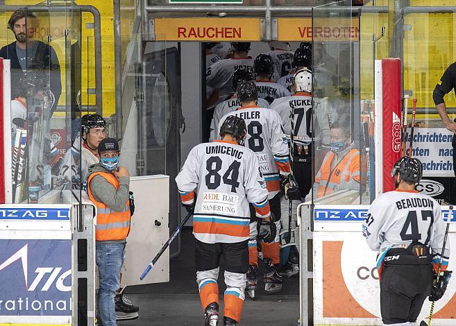 Das Team der Black Wings 1992 Black Wings Linz vs Graz 99ers, Eishockey, Testspiel
