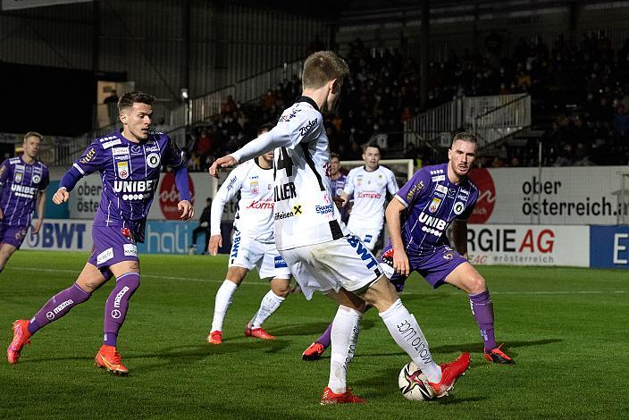 Jan Boller (LASK Linz), Turgay Gemicibasi (SK Austria Klagenfurt), Lask vs SK Austria Klagenfurt, Admiral Bundesliga, 2021 - 2022