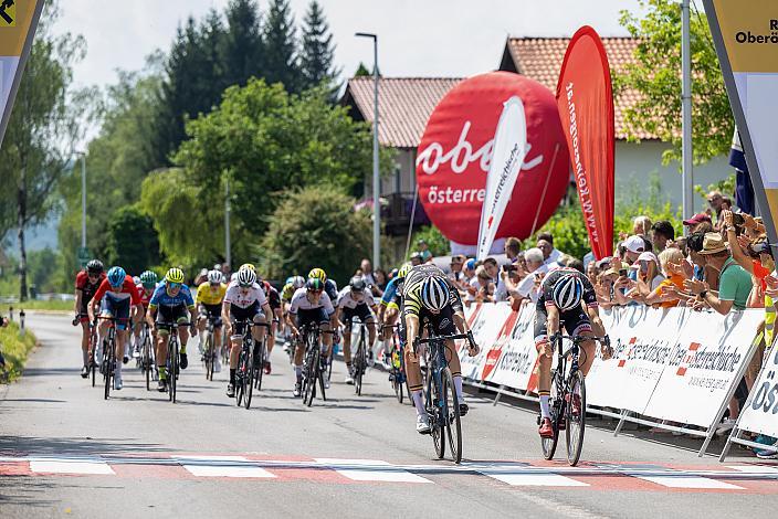 Sprint um Platz 3, Sieger Jens Verbrugghe (BEL, AVIA-Rudyco Cycling Team)1, ,  Bad Wimsbach - Strass im Attergau, Int. "Keine Sorgen" Junioren Rundfahrt UCI Kat. 2.1 MJ
