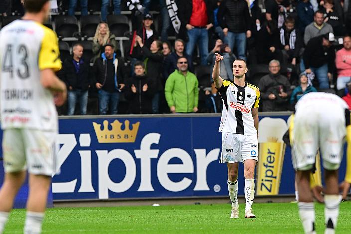 Sasa Kalajdzic (LASK), Fussball LASK vs Sturm Graz , Bundesliga Meitserrunde, 2025 - 2026