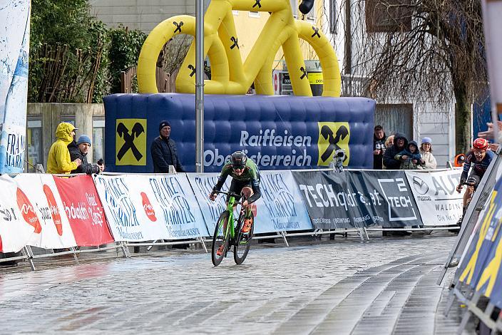 Sieger Jaka Primozic (SLO, Hrinkow Advarics)  63. Saison Eroeffnung Leonding Herren, Road Cyling League Austria