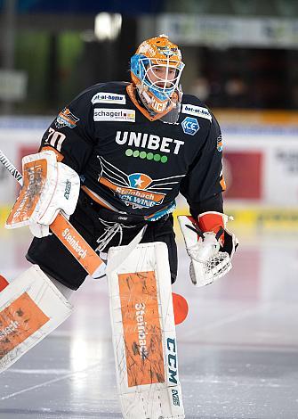 Tormann David Kickert (Steinbach Black Wings 1992) Steinbach Black Wings 1992 vs HC TWK Innsbruck  , Eishockey, Bet at Home ICE Hockey League