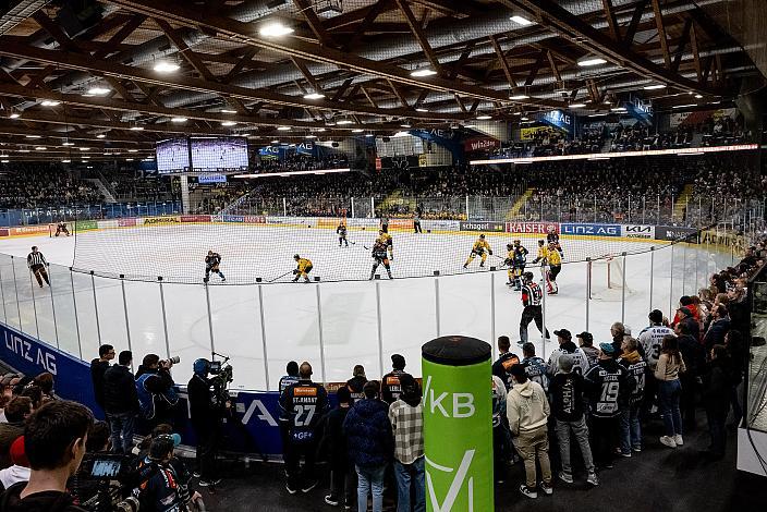 Steinbach Black Wings Linz vs spusu Vienna Capitals, ICE Eishockey Liga, Linz AG Eisarena