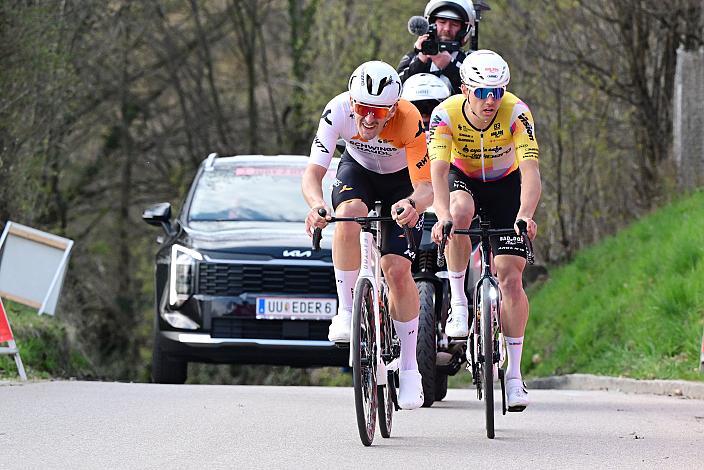 v.l. Maximilian Schmidbauer (AUT, Schwingshandl Intralogistics), Tobias Nolde (GER, Team Vorarlberg)