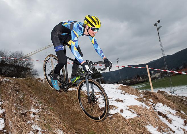 Philipp Heigl (AUT, SU Bikestore.cc Team)  Rad Cyclo Cross Staatsmeisterschaft 2021, Neusiedl/Waidamannsfeld, Niederösterreich
