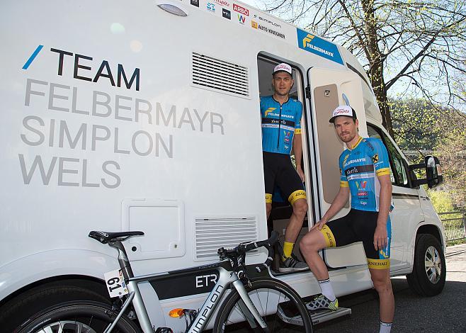 Stephan Rabitsch (AUT, Team Felbermayr Simplon Wels), Riccardo Zoidl (AUT, Team Felbermayr Simplon Wels) Klausen - Lienz 134km