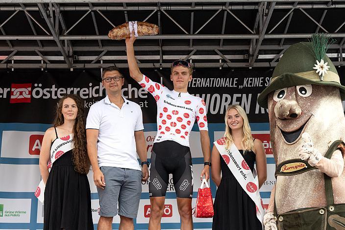 Im Gepunkteten Bergtrikot Artem Shmidt (USA, Cannibal Team), Rohrbach - Rohrbach, Int. "Keine Sorgen" Junioren Rundfahrt UCI Kat. 2.1 MJ