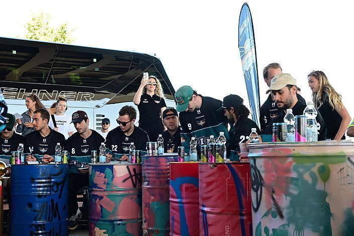 Die Steinbach Black Wings Linz,  TeamPräsentation,  Steinbach Black Wings Linz