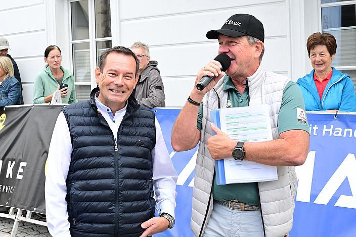 Bgm Roland Gaffl, Walter Ameshofer (LRV OÖ Vize Präsident), RCLA Herren Elite, U23, Road Cycling League Austria, Königswiesen