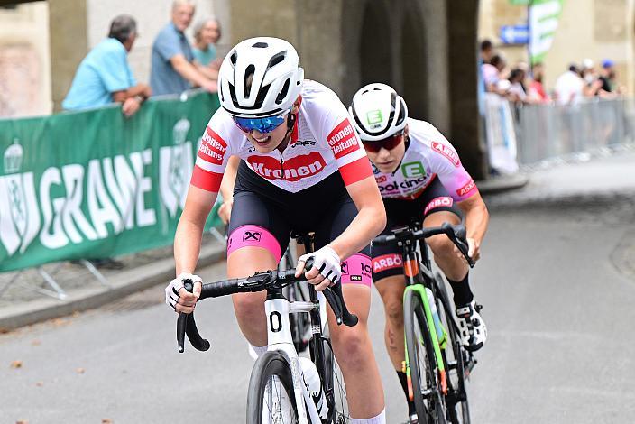 Führende Road Cycling League Amelie Cooper (GBR, Union Raiffeisen Radteam Tirol), Damen Elite, U23, Road Cycling League Austria, Altstadt Kriterium Graz Damen
