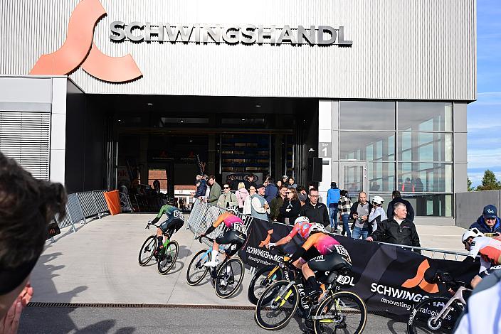 Fahrt durch die Fabrikshalle, Kriterium Elite, Holzhausen, OÖ