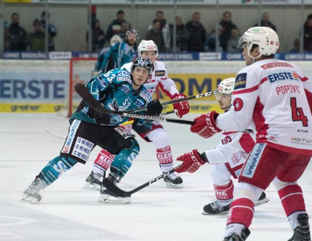 Christian Schwarzbauer (EHC Liwest Black Wings Linz)  EHC Liwest Black Wings Linz vs EC KAC, Pick Round