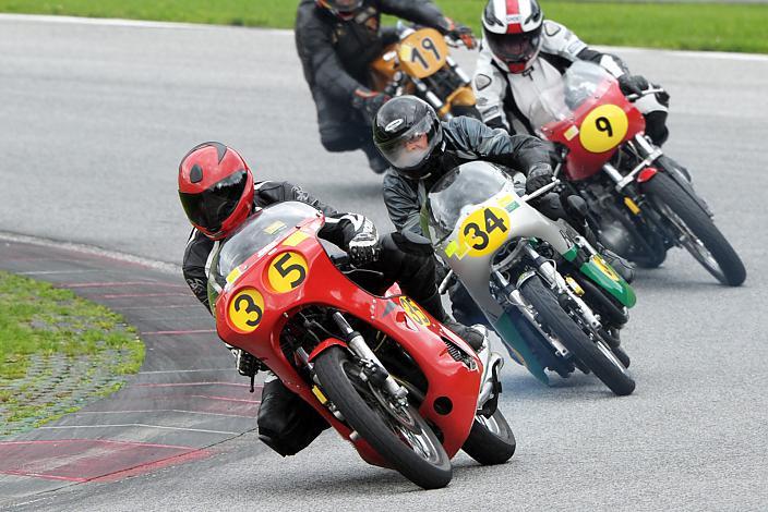 #34 Robert Guttenbrunner, Benelli 500 Quattro RS 