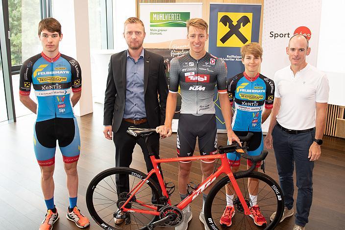 v.l. Jakob Purtscheller (AUT, Team Oberösterreich), Florian Kierner (AUT, Tirol KTM Cycling Team),  2. Mühlviertel Hügelwelt Classic, ÖRV RadLiga, Radsport, Radliga, ÖRV, Herren Elite,