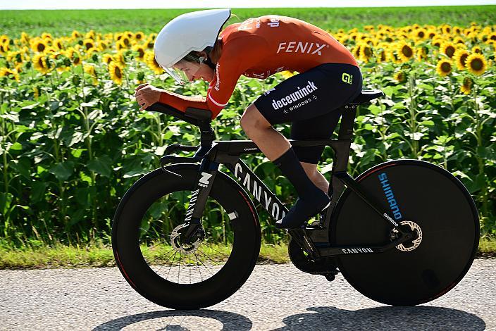 Christina Schweinberger (AUT, Fenix-Deceuninck)  ÖM Staatsmeisterschaft, Zeitfahren, Frauenkirchen, Burgenland