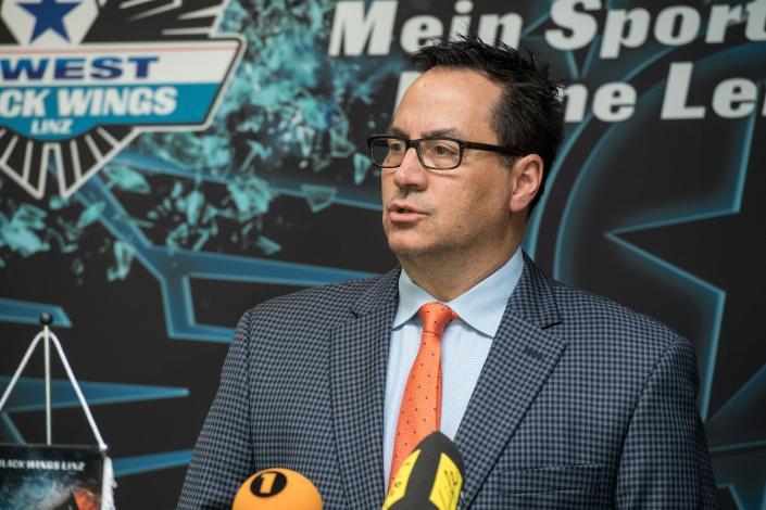 Head-Coach Troy Ward (EHC Liwest Black Wings Linz)  EHC Liwest Black Wings Linz 